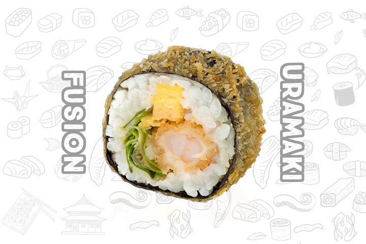 FU5 Crispy Shrimp Tempura (5 Pieces) - Fusion Uramaki