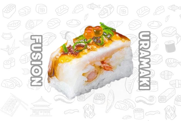 OS8 Ebi Queen (5 Pieces) - Fusion Uramaki
