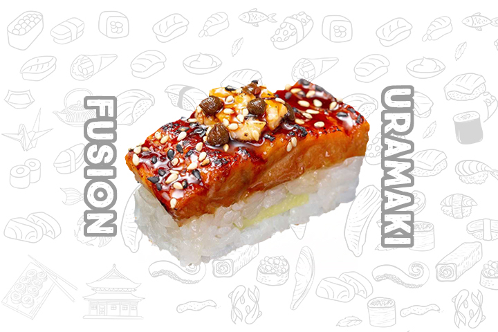 OS3 Nihon Unagi (5 Pieces) - Fusion Uramaki