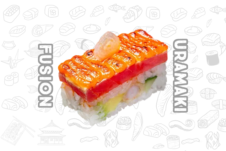 OS1 Girl on Fire (5 Pieces) - Fusion Uramaki