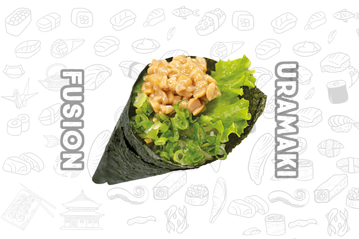 TE9 Temaki Natto (1 Piece) - Fusion Uramaki