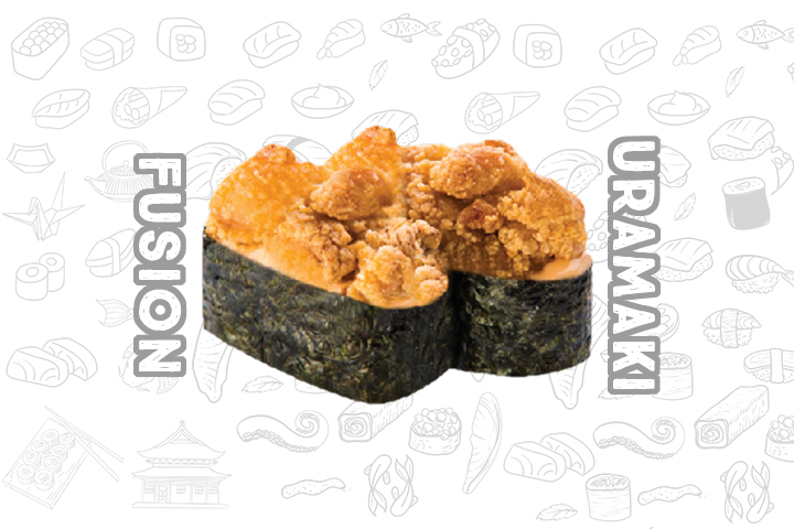 N13 Tori Karaage (2 Pieces) - Fusion Uramaki