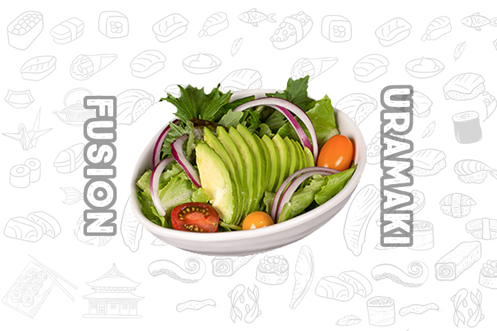 Avocado Salad - Fusion Uramaki