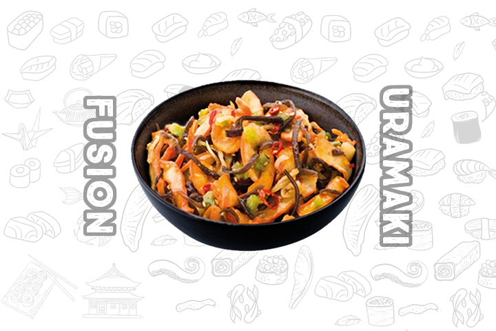 Squid Salad - Fusion Uramaki