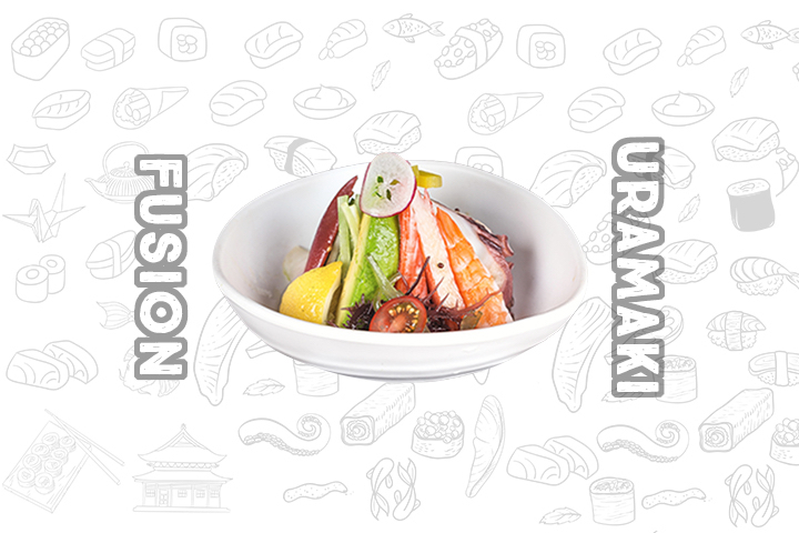 Salad Sunomo - Fusion Uramaki