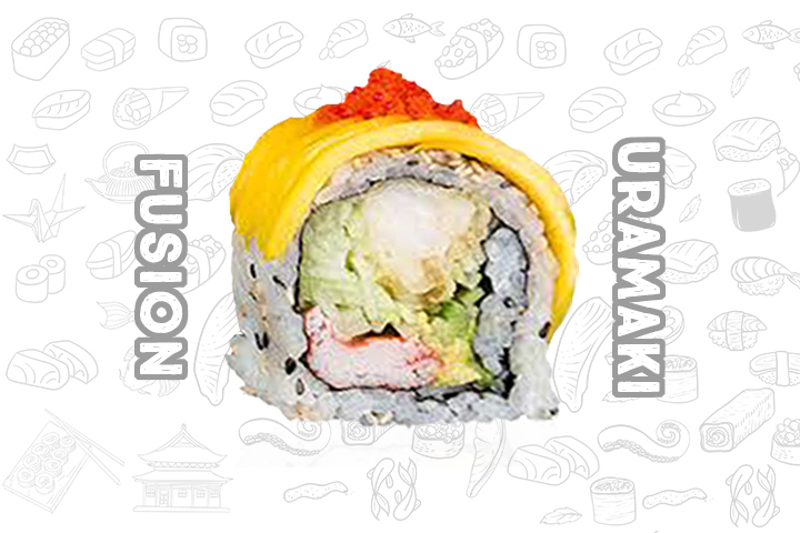 BS5 Makimono Hawaiian (8 Pieces) - Fusion Uramaki