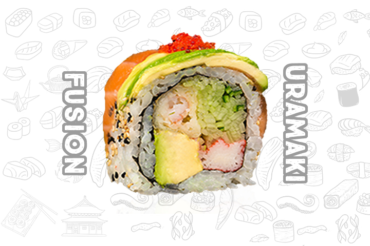 BS4 Makimono Tiger (8 Pieces) - Fusion Uramaki