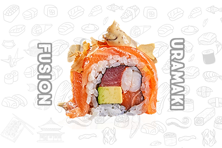 BS8 Uramaki Classic II (8 Pieces) - Fusion Uramaki
