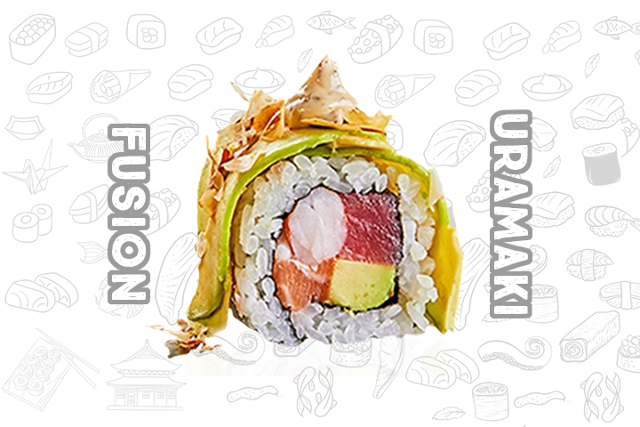 BS9 Uramaki Classic III (8 Pieces) - Fusion Uramaki