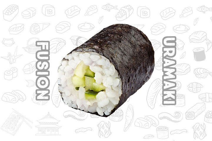 H1 Cucumber (6 Pieces) - Fusion Uramaki
