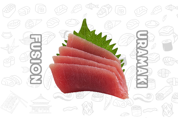 SH1 Sashimi Tuna (4 Pieces) - Fusion Uramaki