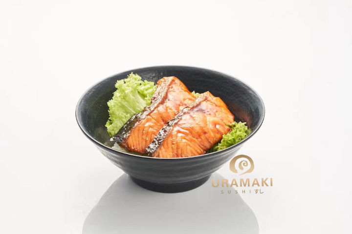 EC-D5 Salmon Teriyaki Don - Fusion Uramaki