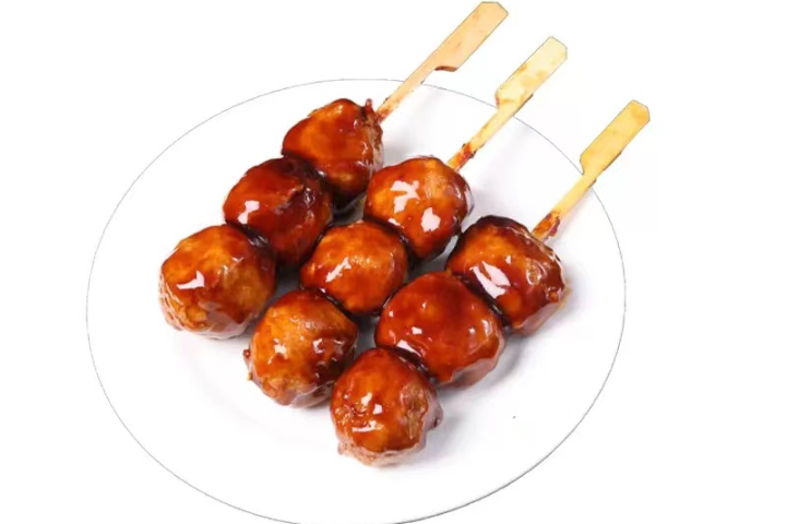 EC-A6 Tsukune Chicken Skewers - Fusion Uramaki