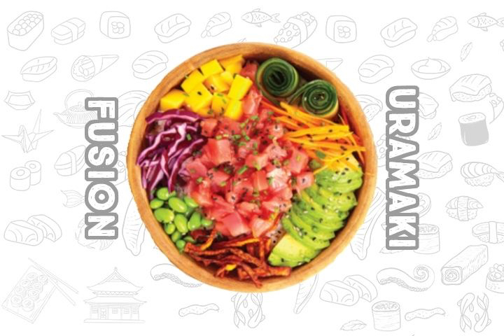 P2 Tuna Poke - Fusion Uramaki
