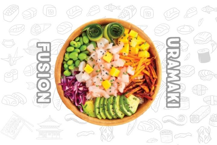 P3 Shrimp Poke - Fusion Uramaki