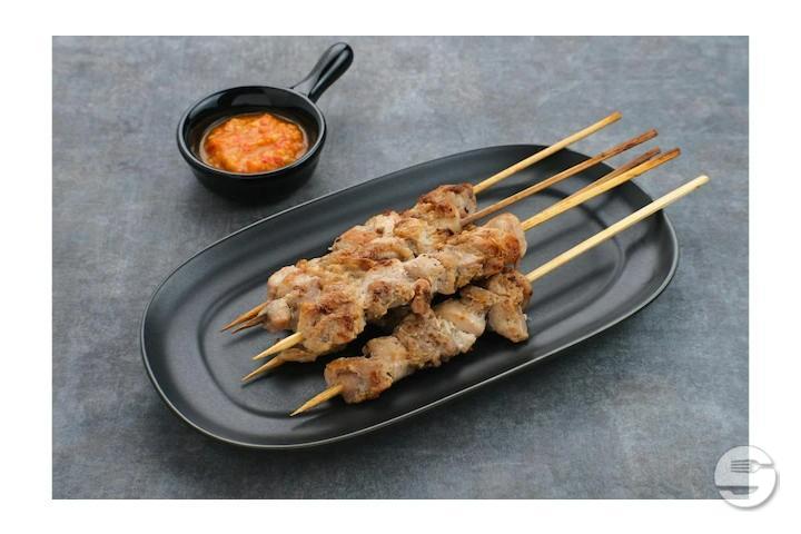Chicken Satay Spiessli - Asian Wok