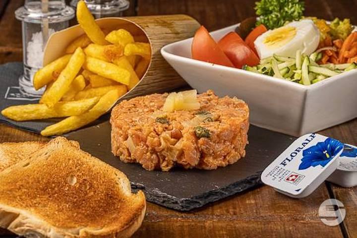 Tartare de Saumon Fumé - L'Unique Tartare