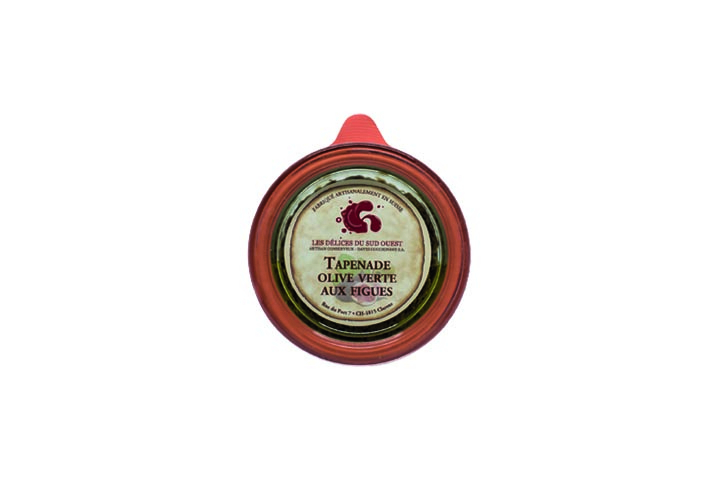 Tapenade Olives vertes Figues - Les Délice du Sud Ouest - Mon Apéro