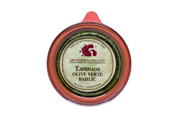 Tapenade Olives vertes basilic - Les Délice du Sud Ouest - Mon Apéro