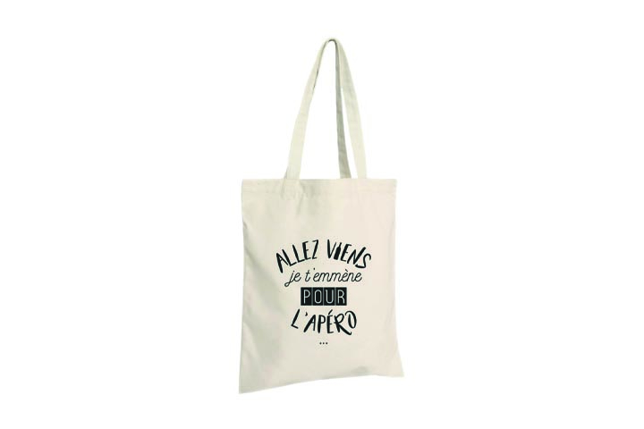 Cotton Bag - Allez Viens je t'Emmène pour l'Apéro - Mon Apéro