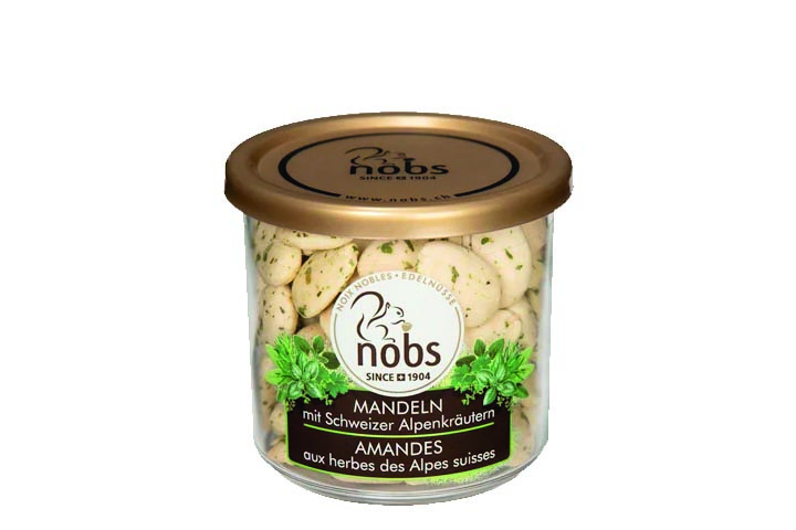 Amandes aux Herbes des Alpes Suisses - Nobs - Mon Apéro