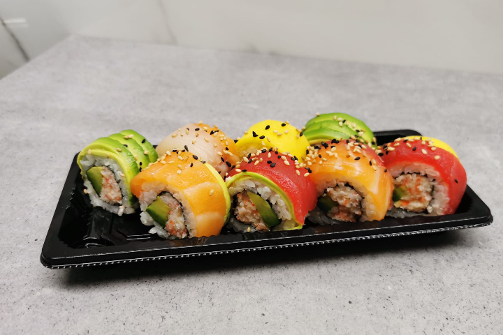 Rainbow Roll - Ronin Sushi & Japanese Cuisine
