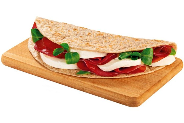 Piadina Bresaola & Cheese - Kebab& Tacos - Galleria del Gusto