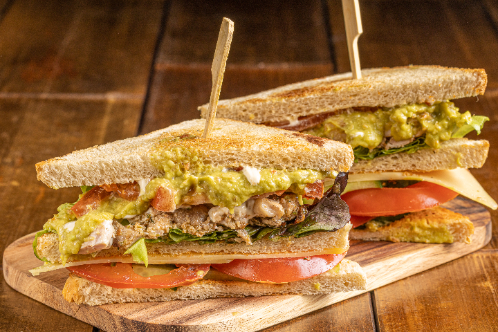 Alternative vegan au Poulet club - VEGAN - Blaqk Business
