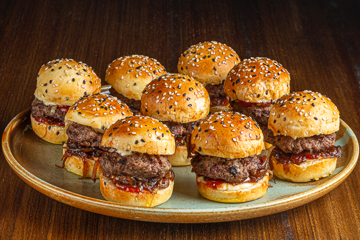 Truffle Mini Burgers - Blaqk Business
