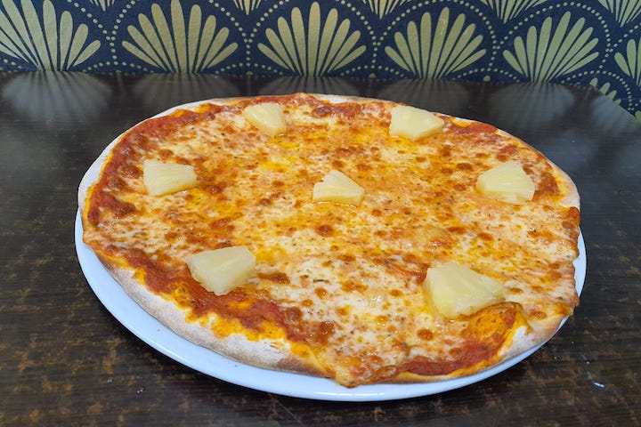 Pizza Hawaii - MiniMax Tacos
