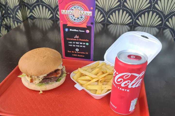 Menu Burger - MiniMax Tacos