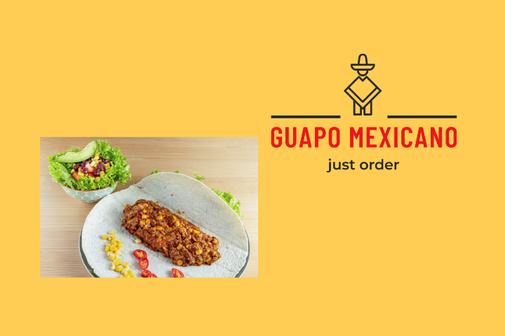 Burrito Bandido Combo - Guapo Mexicano - Bern