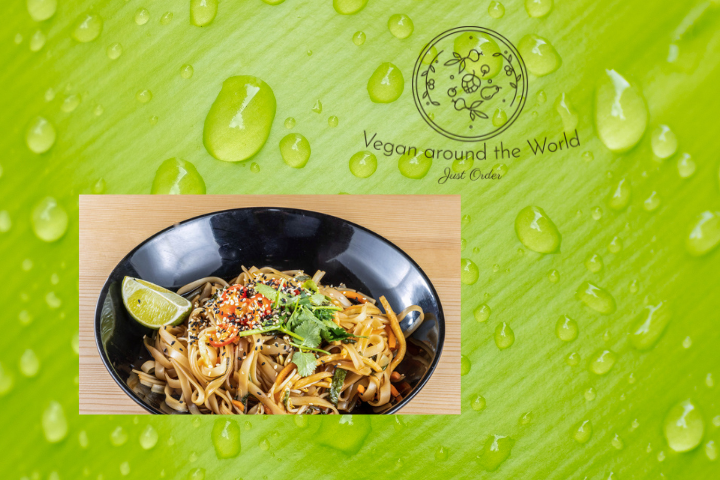 Pad Thai mit Gemüse - Vegan Around The World - Bern
