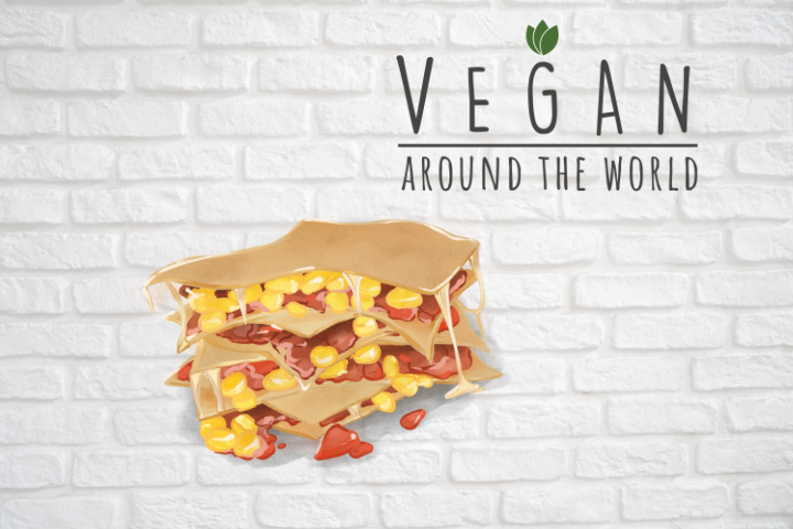 Quesadilla vegan - Vegan Around The World - Bern