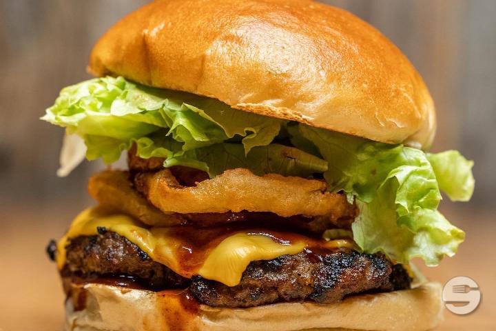 Texas Burger avec Frites - Best of America