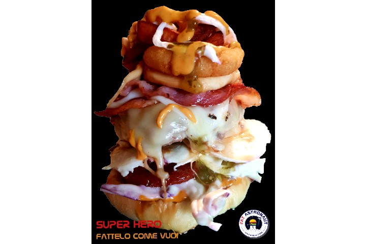 Base Burger - Fat Astronaut - Space Burger Store