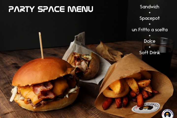 Party Space - Fat Astronaut - Space Burger Store