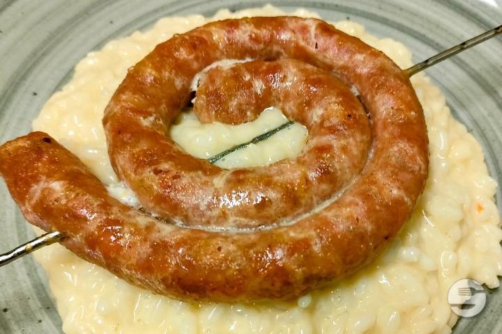 Grilled Luganeghetta - Osteria Calprino