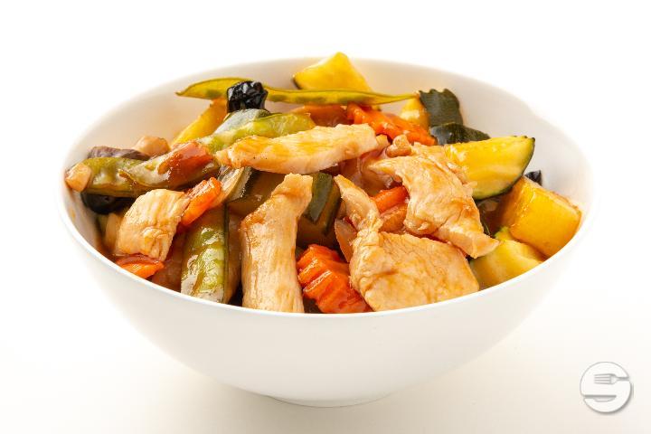 221. Sweet & Sour Chicken - Saveurs d'Ailleurs
