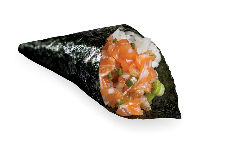 Témaki Tartare de Saumon - MoshiMoshi