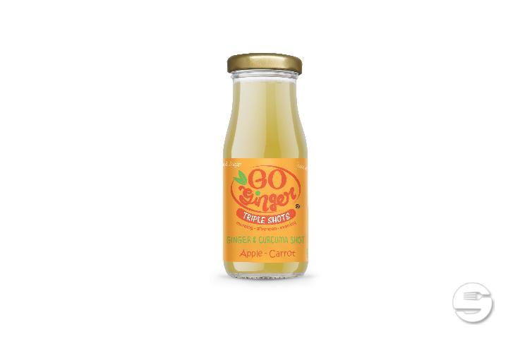 Triple shot Ginger Curcuma Pomme Carotte - Sainte Lucie Epicerie Fine