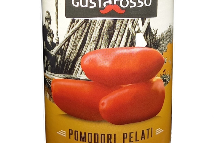 Gustarosso Tomates pelées 100% italiennes boite 400gr