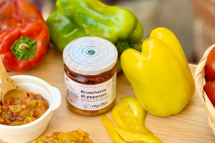 Crème pour bruschetta aux poivrons