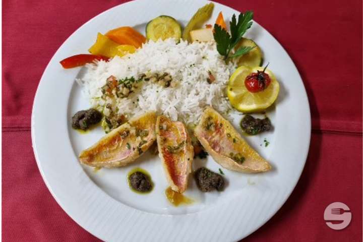 Red Mullet Fillets with Tapenade - Cave Valaisanne