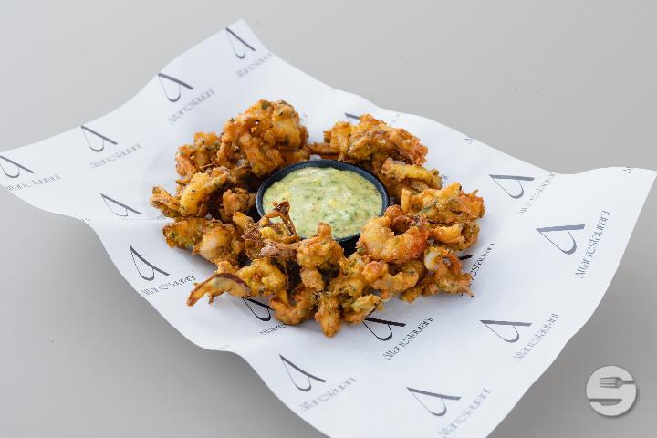 Friture de Gambas et Calamarettis - Attar
