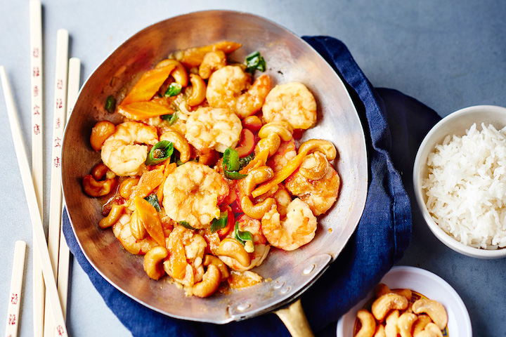 Cashew Shrimps - Téa Thaï Food