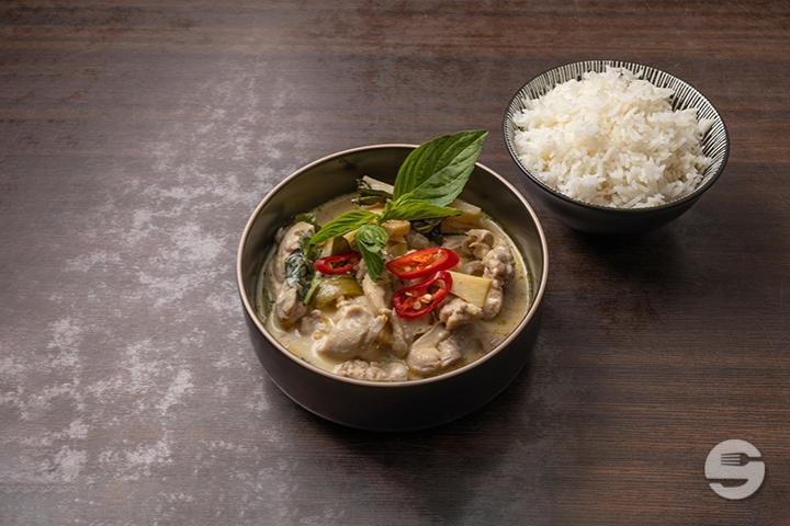 Green Curry Chicken - Téa Thaï Food