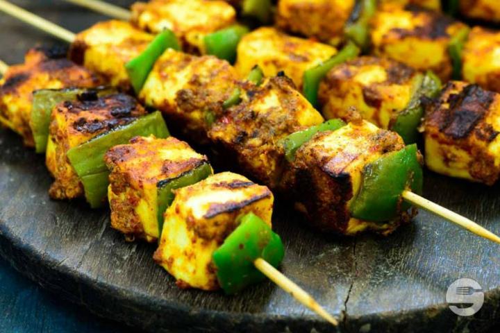 Achari Paneer Tikka - Desi Kitchen