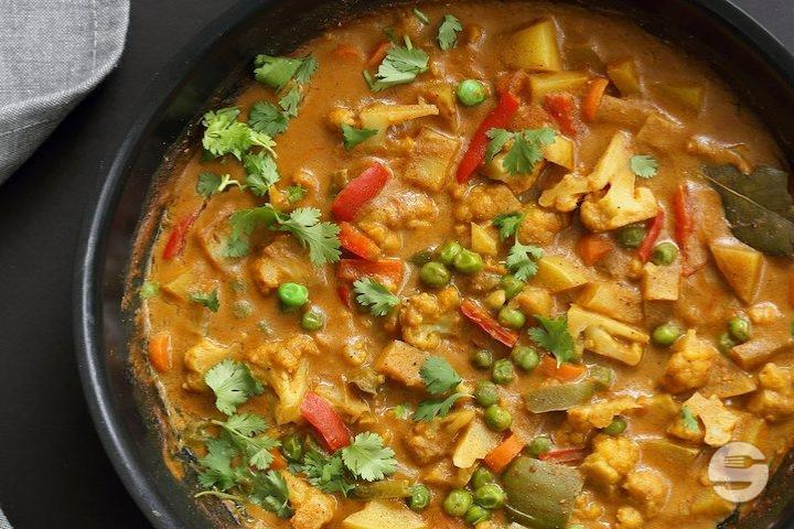 Veg Korma - Desi Kitchen