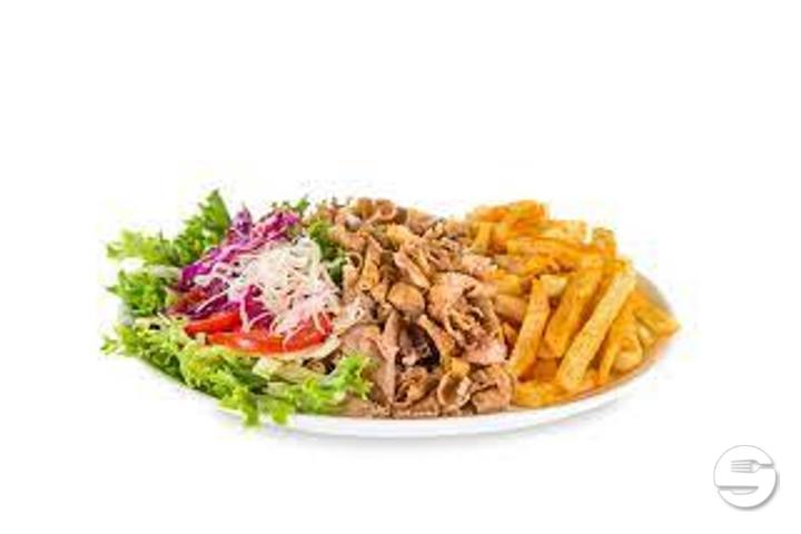Kebap Plate with Fries - Emelies Kitchen